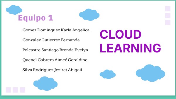 Cloud Learning | Genially