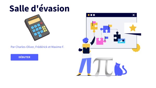 Salle d'évasion Math