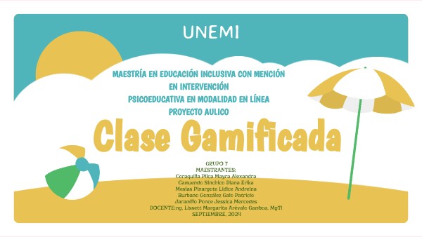 CLASE GAMIFICADA