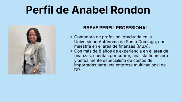 Perfil Anabel R. | Genially