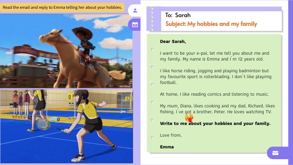 email hobbies Su di Me