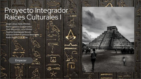 actividad integrador 1 -Raíces Culturales
