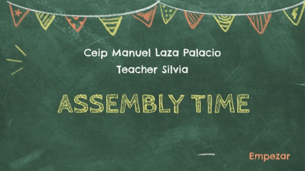 Asamblea Inglés Infantil