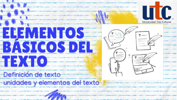 ELEMENTOS BASICOS DEL TEXTO