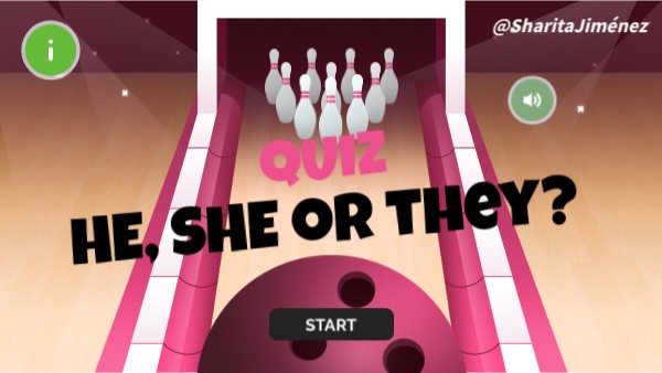 he, she or they quiz | Genially