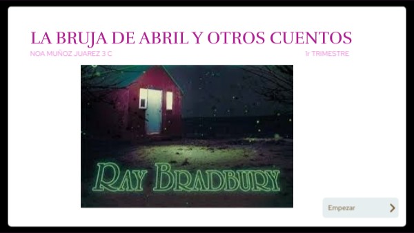LA BRUJA DE ABRIL Y OTROS CUENTOS