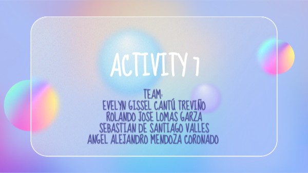 act 7 | Genially