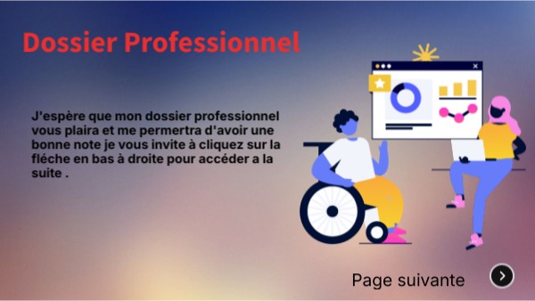 Dossier professionnel