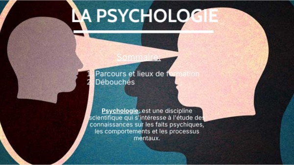 Présentation psycho