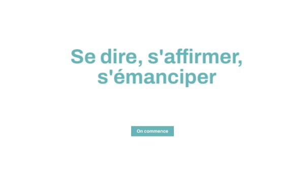 Séquence Français Cap Se Dire S Affirmer S émanciper Cours minimaliste