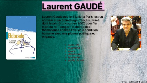 Eldorado Laurent Gaudé Nombre De Pages eldorado Laurent GAUDÉ