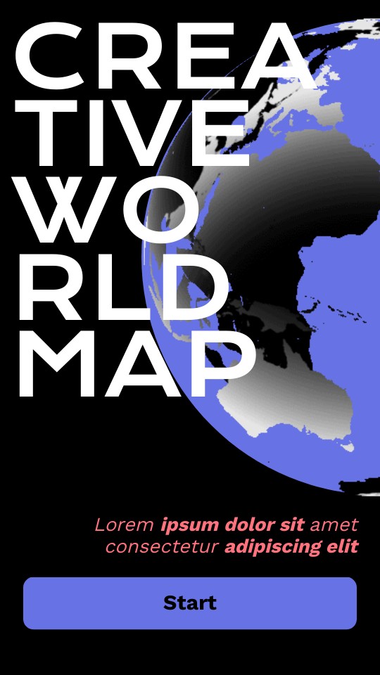 CREATIVE WORLD MAP