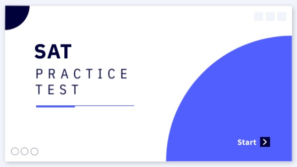 SAT PRACTICE TEST | Genially