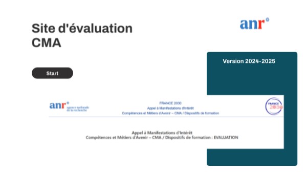 Site d'évaluation CMA 2024-25 | Genially
