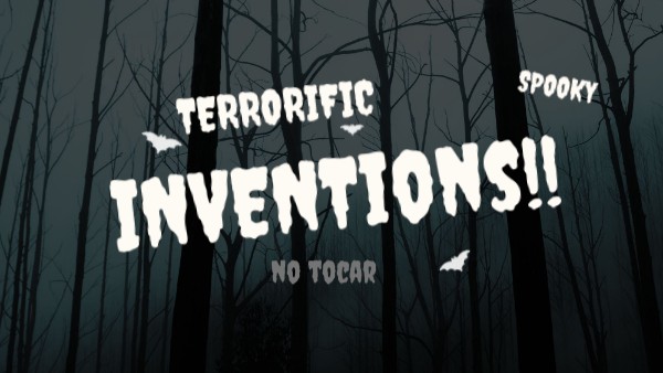2ESO BRIT- LAPBOOK HALLOWEEN INVENTIONS | Genially
