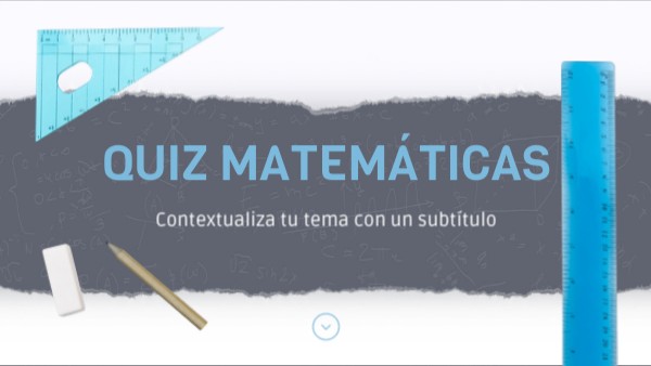 Quiz matemáticas