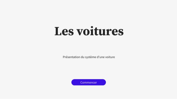 Présentation interactive basique