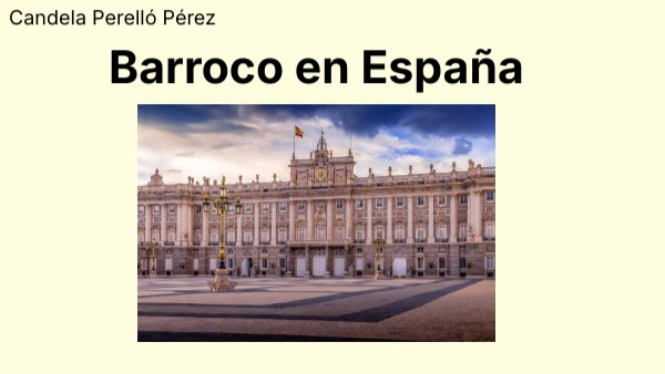 Barroco en España