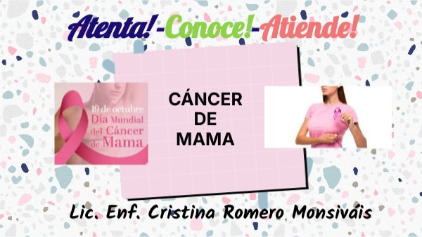 Plática Cáncer de mama