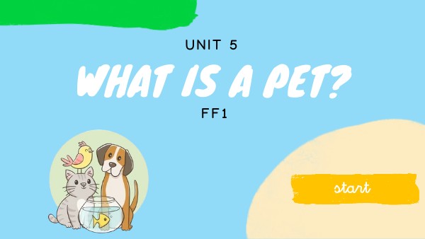 FF1 Little Steps Unit 5