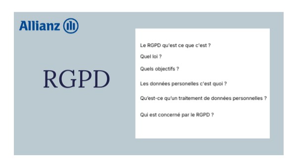 Présentation RGPD