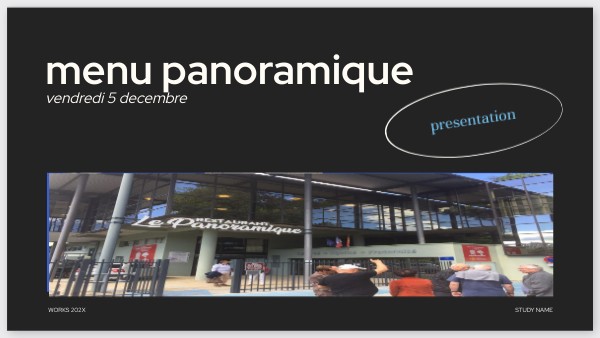 panoramique presentation | Genially