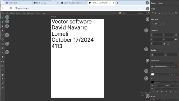 Vector software | Genially