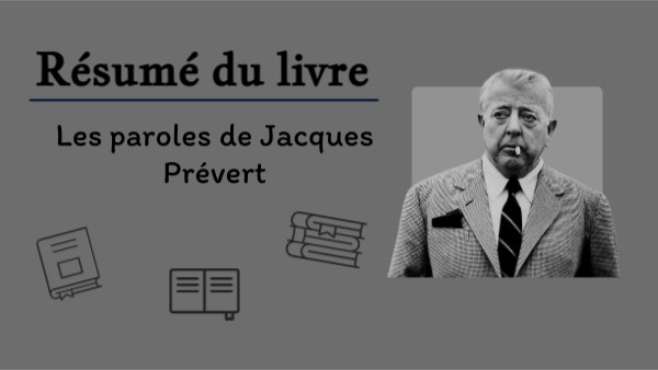 Paroles de Jacques prevert | Genially