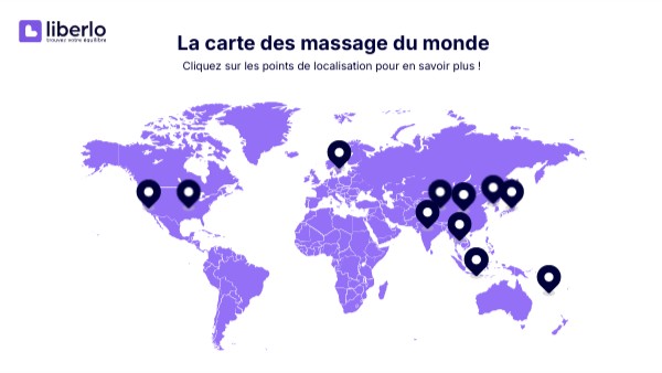 Planche / Carte Des Points De Massage - Occasion Bon état - Fabriqué En France