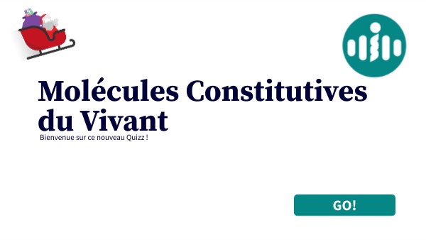 S1 UE 2.1 Molécules Constitutives du Vivant