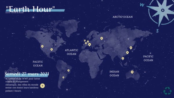 OCEANIC WORLD MAP