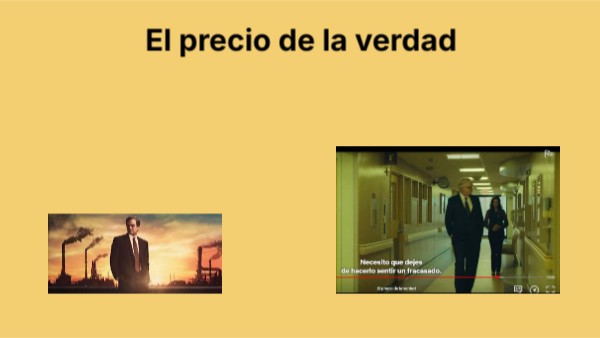 El precio de la verdad