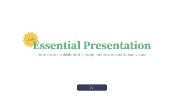 Essential Presentation