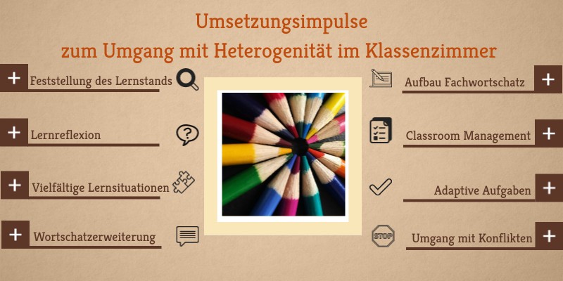 Umsetzungstipps für Heterogenität im Unterricht