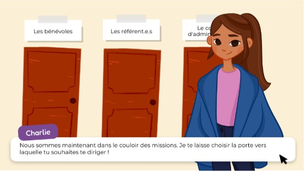 Le couloir des missions | Genially