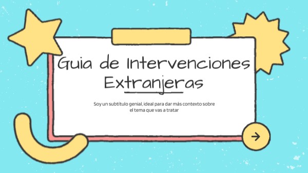 Guía de Intervenciones Extranjeras
