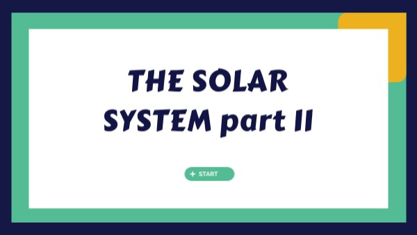 solar system part 2