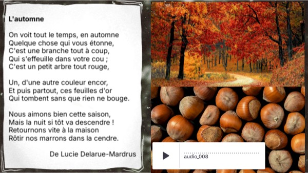Dessin Poesie L'automne Lucie Delarue Mardrus L'automne de lucie delaruemardrus
