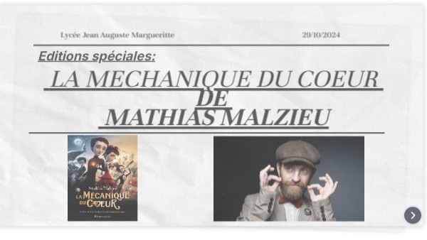 Présentation journal | Genially