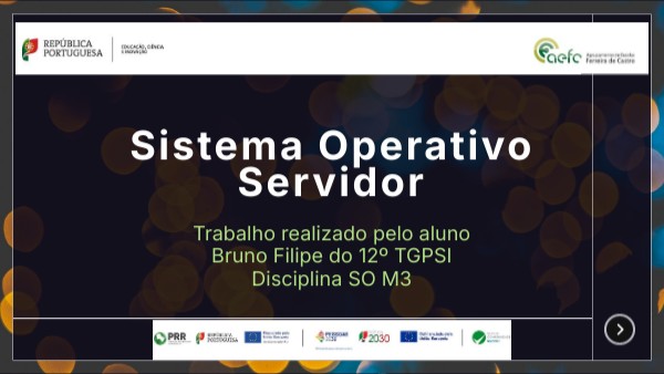 Sistema Operativo Servidor | Genially