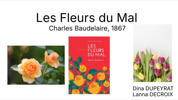 les fleurs du mal