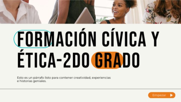 FORMACION CIVICA Y ETICA 2DO GRADO