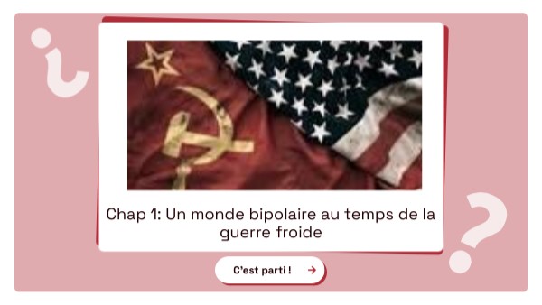 Chap1: Un monde bipolaire au temps de la guerre froide | Genially