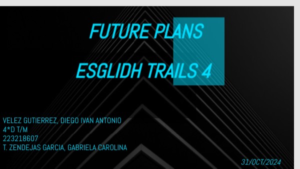 FUTURE PLANS | Genially