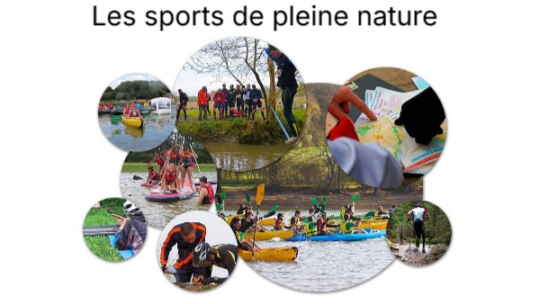 Activité Physique De Pleine Nature Page De Garde sports de pleine nature