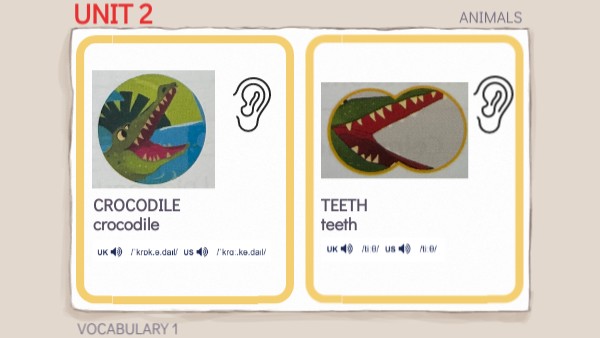 UNIT 2 Animals VOCABULARY | Genially