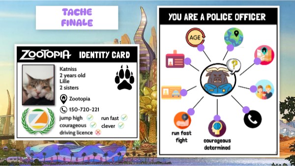 Final task Zootopia (5e) | Genially