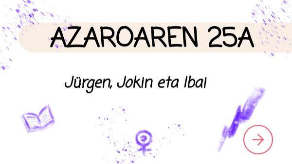 Azaroaren 25a | Genially