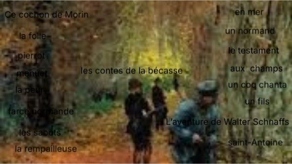 contes de la bécasse