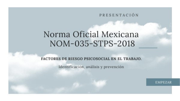 NOM-035-STPS-2018